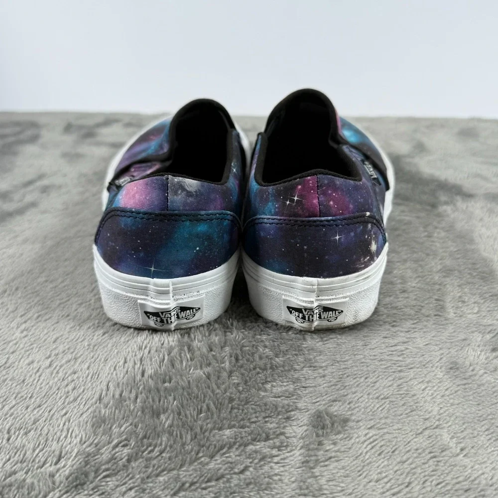 Vans Women's Asher 508731 Blue Casual Slip on Shoes Sneakers Size 7 - Picture 8 of 13
